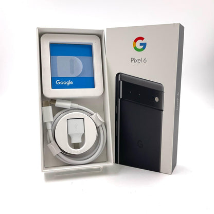 【最速発送】Google Pixel 6 128GB Stormy Black Softbank GR1YH【難有】