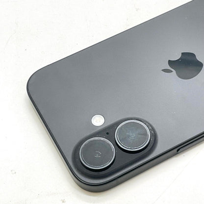 【全額返金保証】【最速発送】Apple iPhone iPhone 16 128GB ブラック au SIMフリー 美品 動作確認済 95%