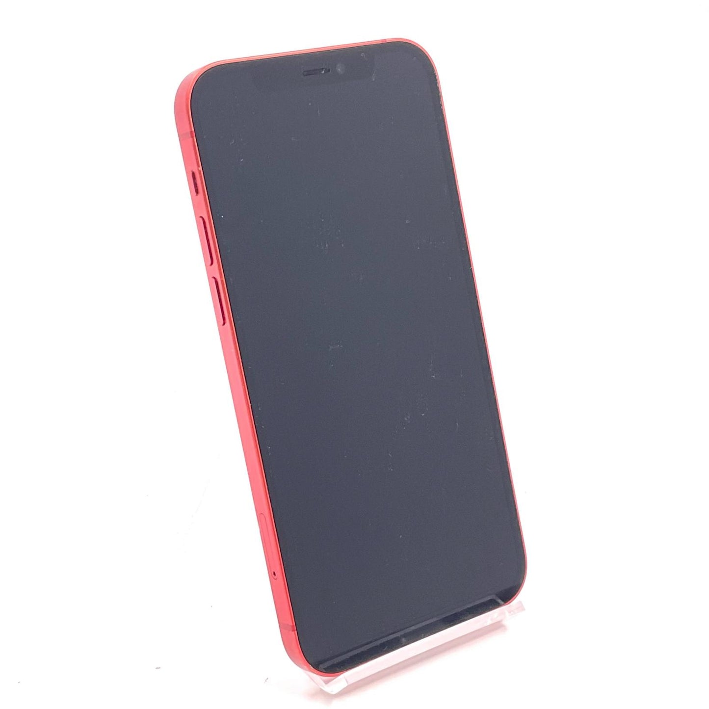 【最速発送】Apple iPhone iPhone 12 128GB レッド au 白ロム【難有】 88%
