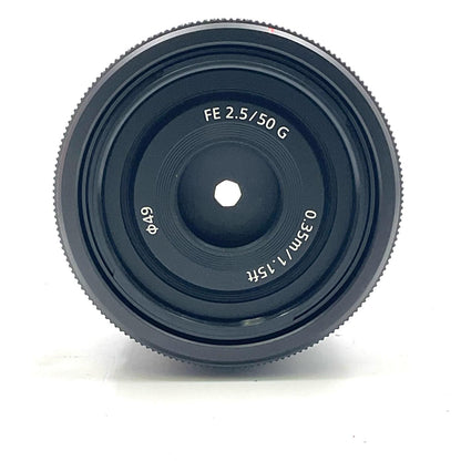 【全額返金保証】【最速発送】Sony FE 50mm F2.5 G SEL50F25G 美品 動作確認済