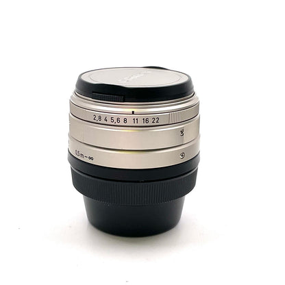 【全額返金保証】【最速発送】CONTAX Carl Zeiss Biogon 2.8/28 T＊ 美品 動作確認済