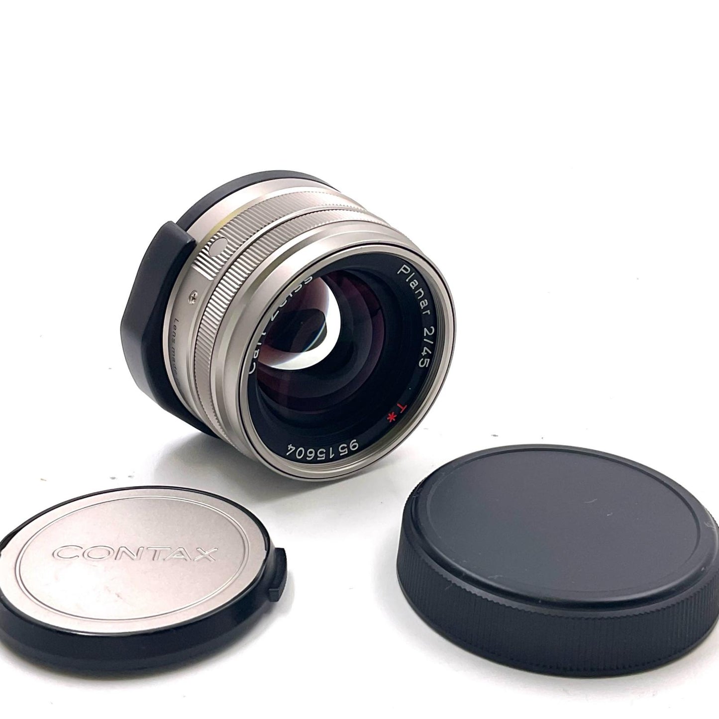 【全額返金保証】【最速発送】CONTAX Carl Zeiss Planar T* 45mm F2 美品 動作確認済