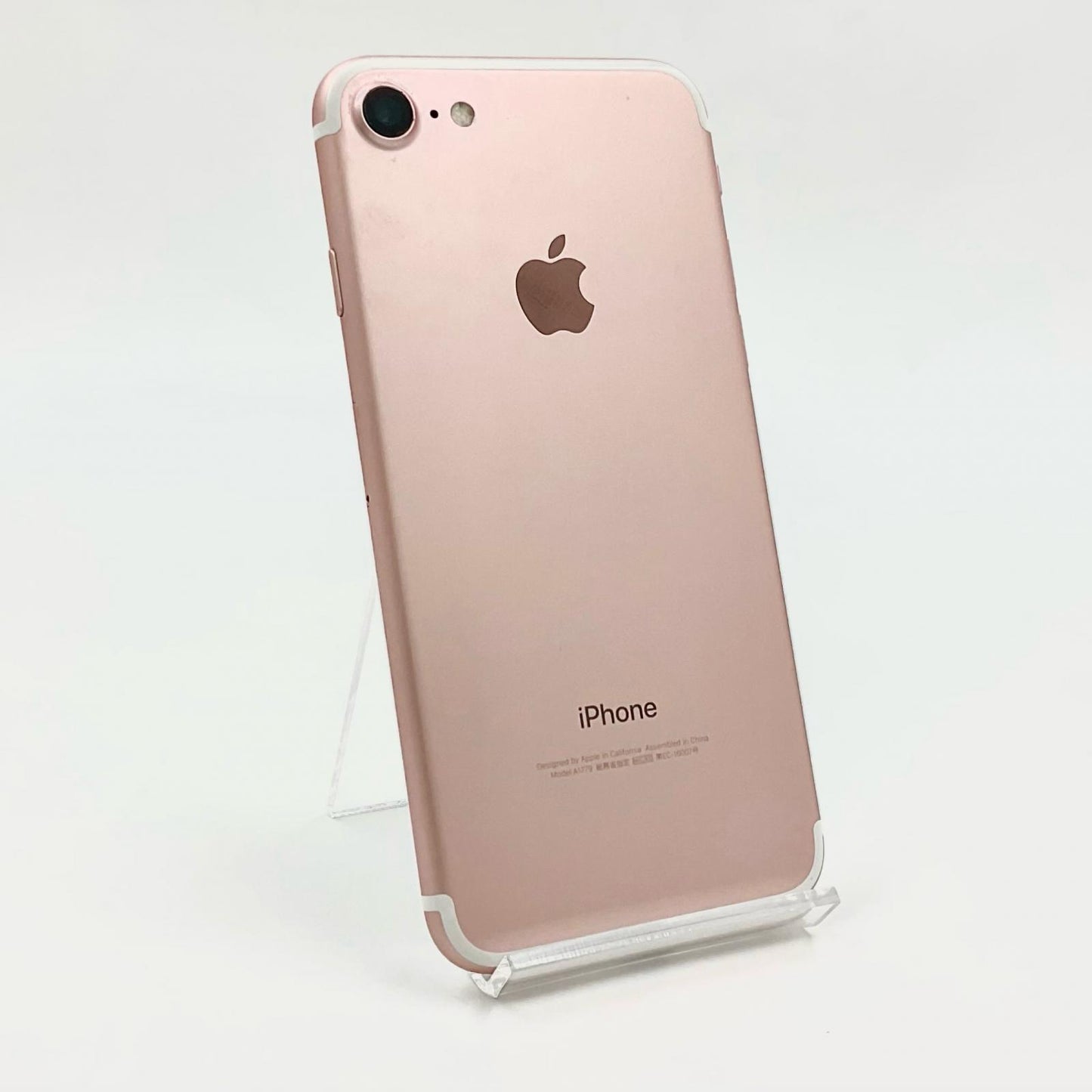 【全額返金保証】【最速発送】Apple iPhone iPhone 7 32GB ローズゴールド au 白ロム 動作確認済 90%