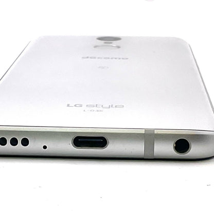 【全額返金保証】【最速発送】LG Electronics inc. LG style 64GB White docomo L-03K 白ロム 動作確認済