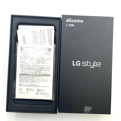 【全額返金保証】【最速発送】LG Electronics inc. LG style 64GB White docomo L-03K 白ロム 動作確認済