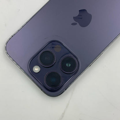 【全額返金保証】【最速発送】Apple iPhone iPhone 14 Pro 256GB ディープパープル docomo 白ロム 動作確認済 100%