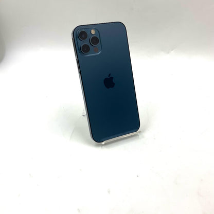 【最速発送】Apple iPhone iPhone 12 Pro 128GB パシフィックブルー docomo 白ロム【難有】 73%
