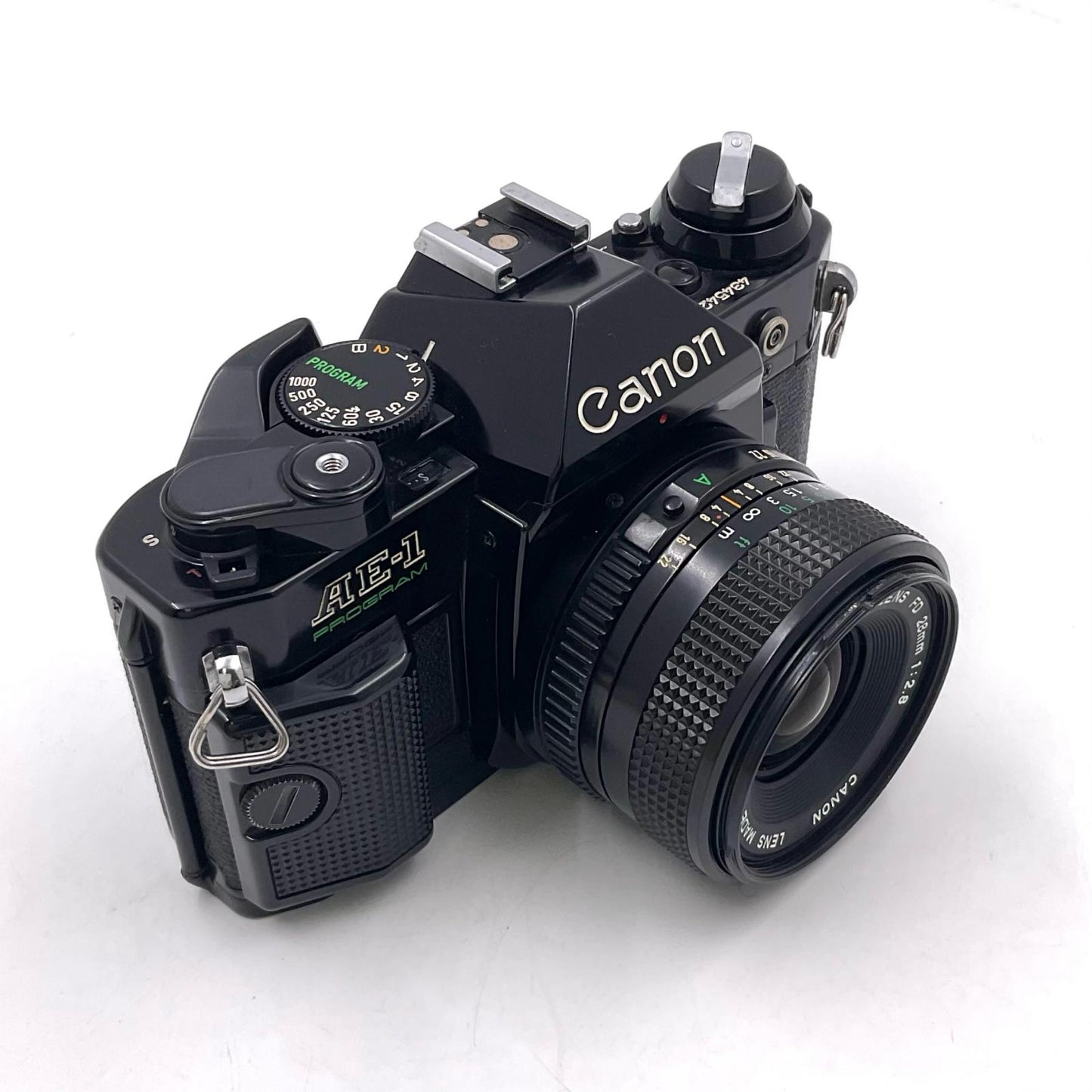 【最速発送】Canon AE-1 PROGRAM + Canon FD 28mm f2.8レンズ【難有】