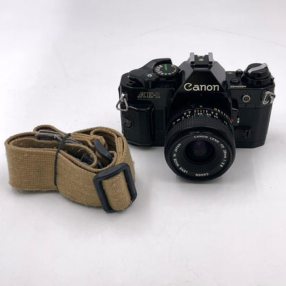 【最速発送】Canon AE-1 PROGRAM + Canon FD 28mm f2.8レンズ【難有】