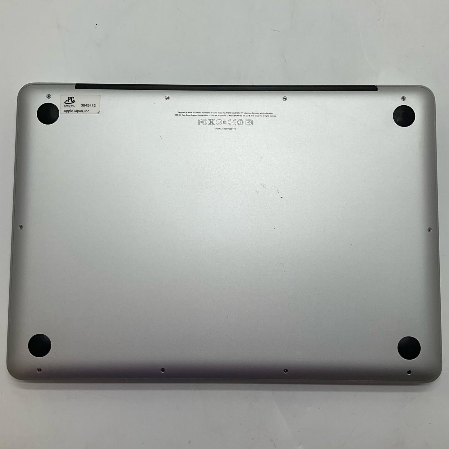 【全額返金保証】【最速発送】Apple MacBook Pro 13インチ 2012 2.5 GHz Intel Core i5 4GB HDD 500GB シルバー 動作確認済