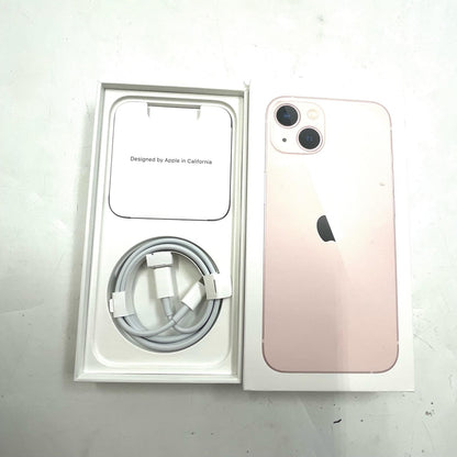 【全額返金保証】【最速発送】Apple iPhone iPhone 13 128GB ピンク Softbank SIMフリー 美品 動作確認済 85%