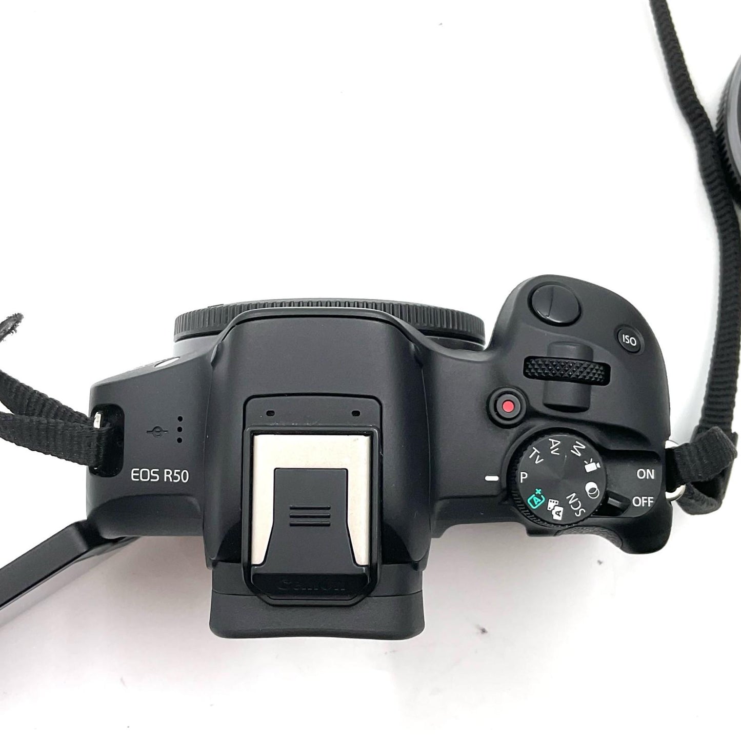 【全額返金保証】【最速発送】Canon デジタル一眼 EOS R50 RF-S18-45 IS STM レンズキット [ブラック] 美品 動作確認済