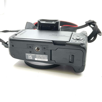 【全額返金保証】【最速発送】Canon デジタル一眼 EOS R50 RF-S18-45 IS STM レンズキット [ブラック] 美品 動作確認済