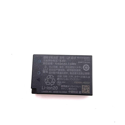 【全額返金保証】【最速発送】Canon バッテリーパック LP-E17 美品 動作確認済