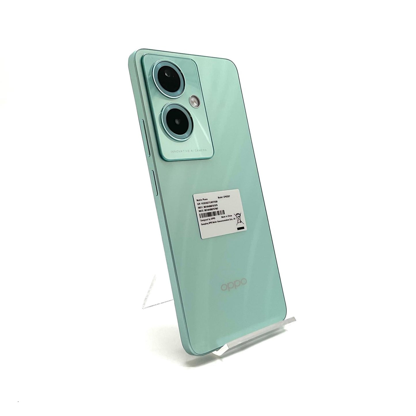 【全額返金保証】【最速発送】OPPO A 79 5G 128GB グローグリーン SIMフリー CPH2557 美品 動作確認済