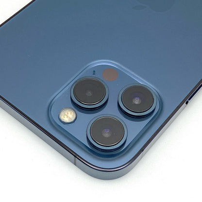 【全額返金保証】【最速発送】Apple iPhone iPhone 12 Pro Max 256GB パシフィックブルー SIMフリー 動作確認済 82%