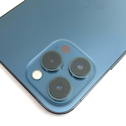 【全額返金保証】【最速発送】Apple iPhone iPhone 12 Pro Max 256GB パシフィックブルー SIMフリー 動作確認済 84%