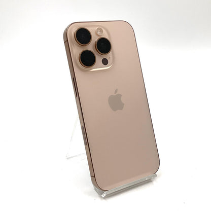 【全額返金保証】【最速発送】Apple iPhone iPhone 16 Pro 256GB デザートチタニウム SIMフリー 白ロム 動作確認済 95%