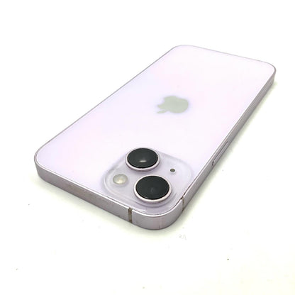 【全額返金保証】【最速発送】Apple iPhone iPhone 14 128GB パープル 楽天モバイル SIMフリー 白ロム 動作確認済 86.2%