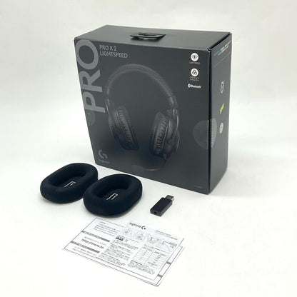 【全額返金保証】【最速発送】Logicool G PRO X 2 LIGHTSPEED G-PHS-005WLBK 動作確認済