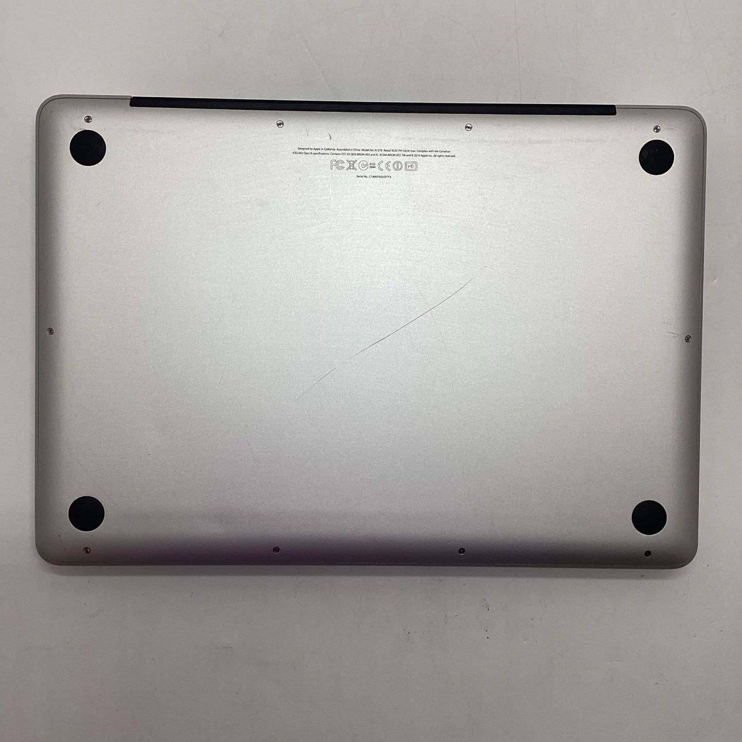 【全額返金保証】【最速発送】Apple MacBook Pro 13インチ 2012 2.5GHz Intel Core i5 4GB HDD 500GB シルバー 動作確認済