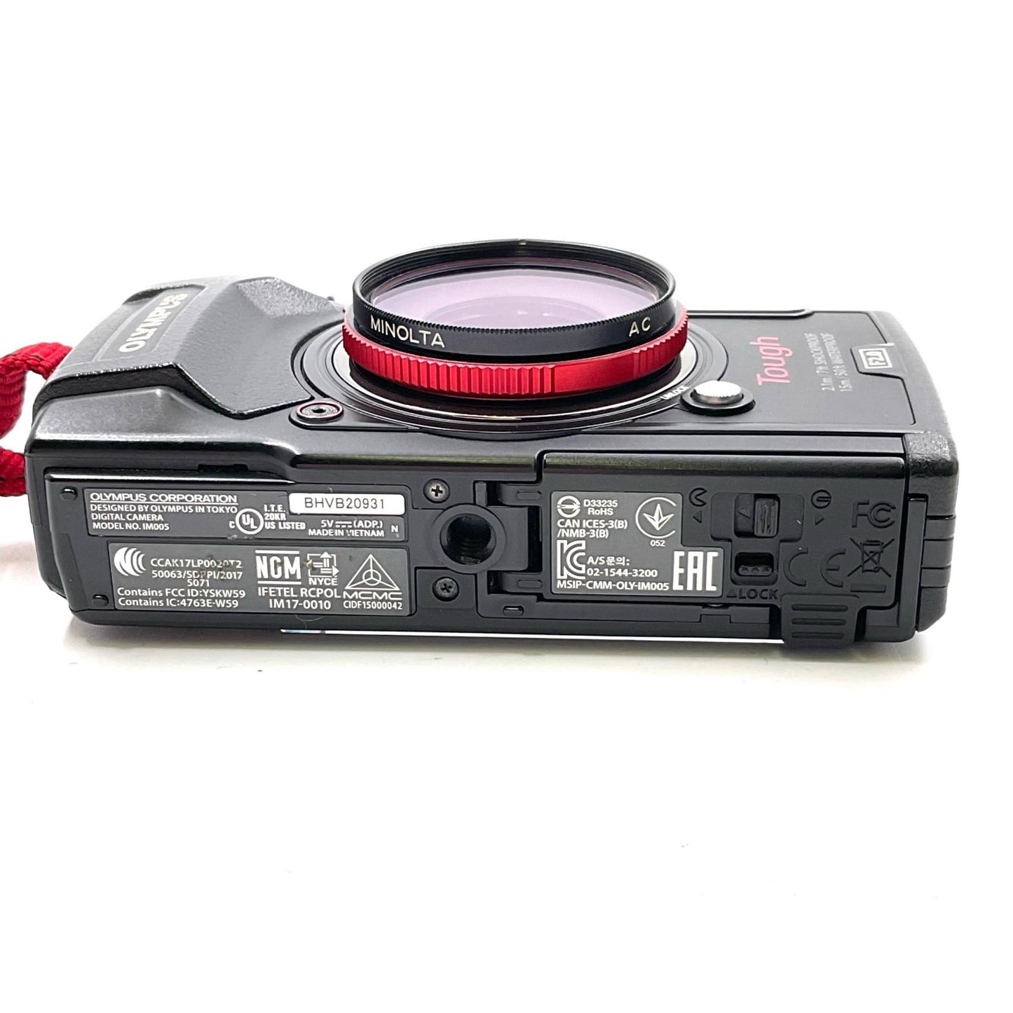 【全額返金保証】【最速発送】OLYMPUS コンパクトデジタルカメラ OLYMPUS Tough TG-5　ブラック 動作確認済