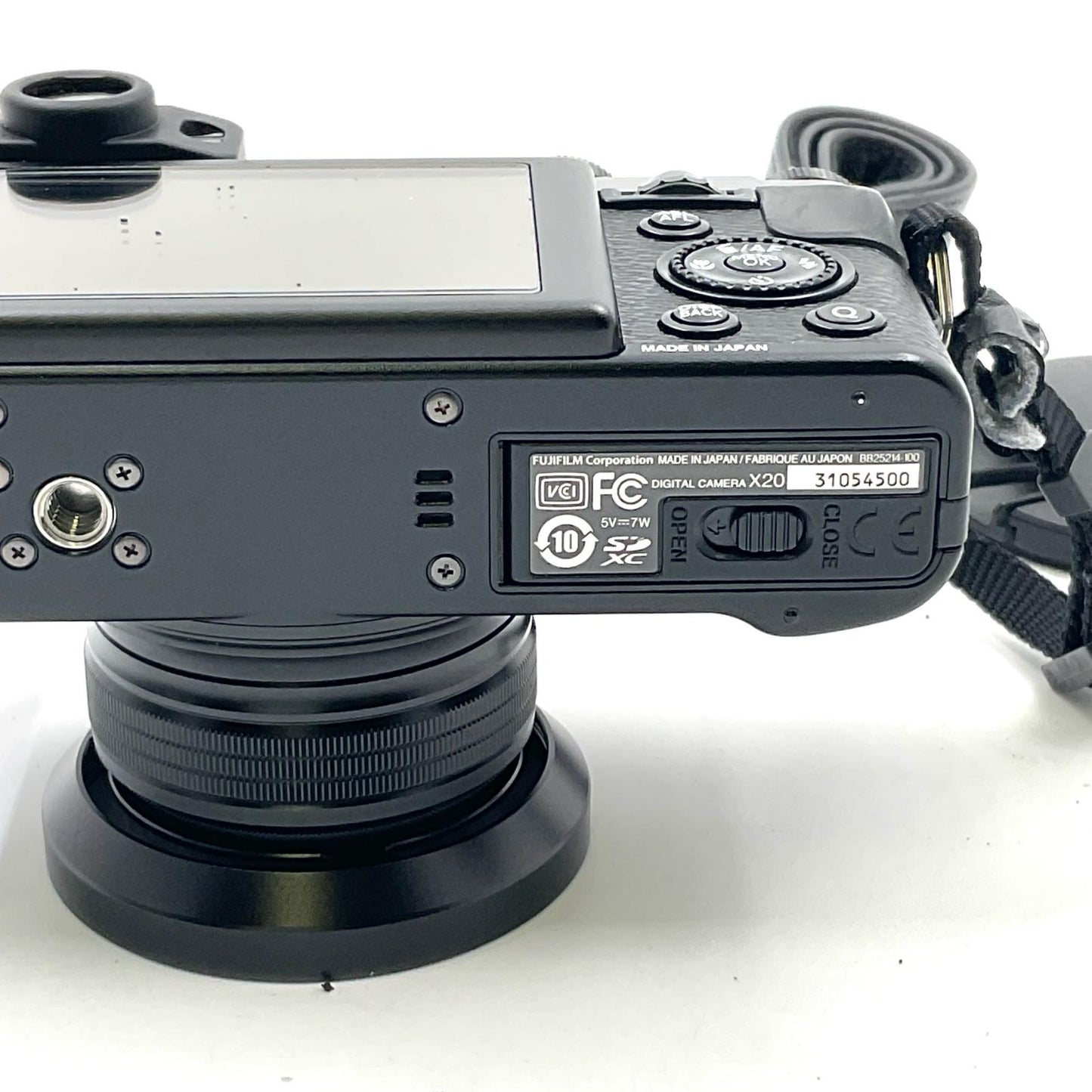 【全額返金保証】【最速発送】FUJIFILM コンパクトデジタルカメラ X20 [ブラック] 動作確認済