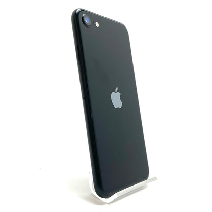 【全額返金保証】【最速発送】Apple iPhone iPhone SE（第3世代） 64GB ミッドナイト au SIMフリー 白ロム 動作確認済 82%