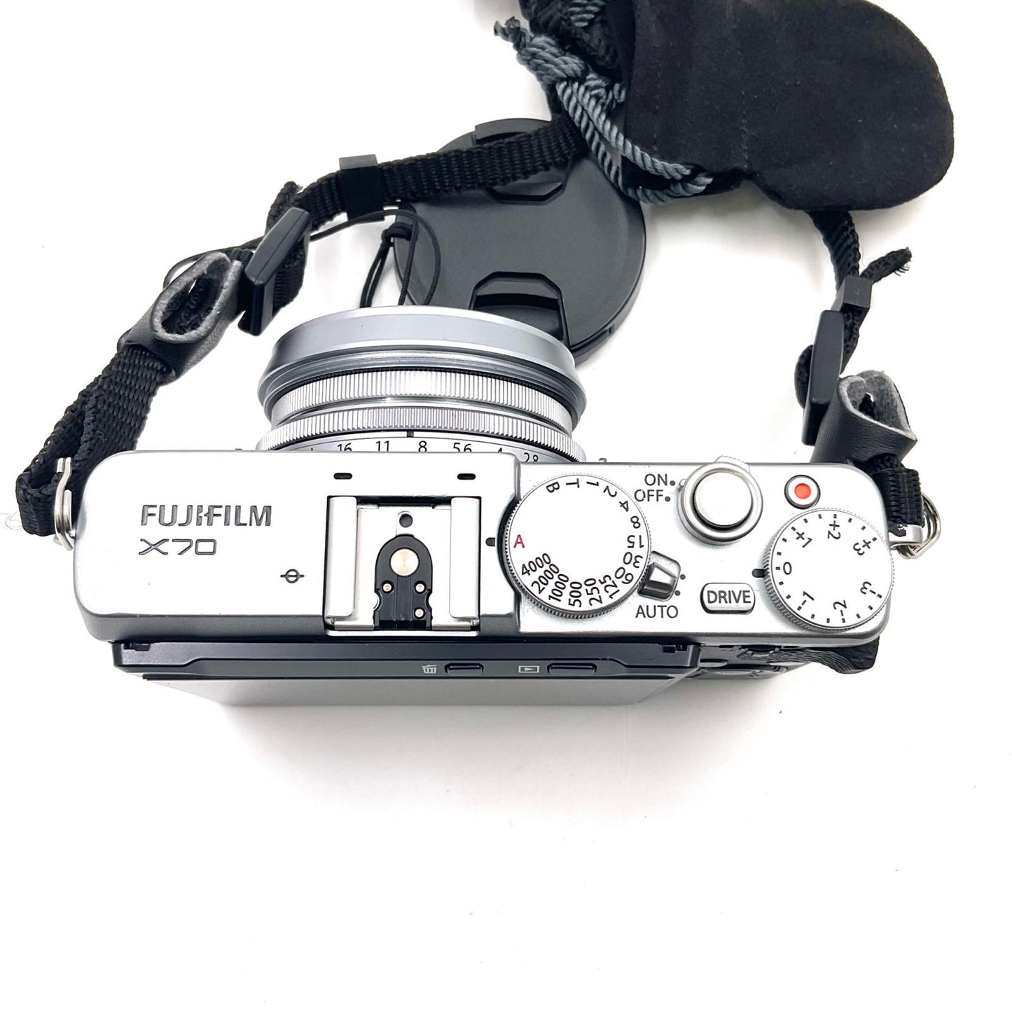 【全額返金保証】【最速発送】FUJIFILM コンパクトデジタルカメラ X70 [シルバー] 美品 動作確認済
