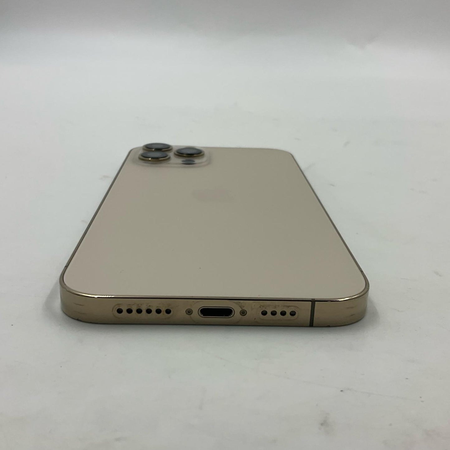 【全額返金保証】【最速発送】Apple iPhone iPhone 12 Pro Max 256GB ゴールド Softbank SIMフリー 白ロム 動作確認済 74%