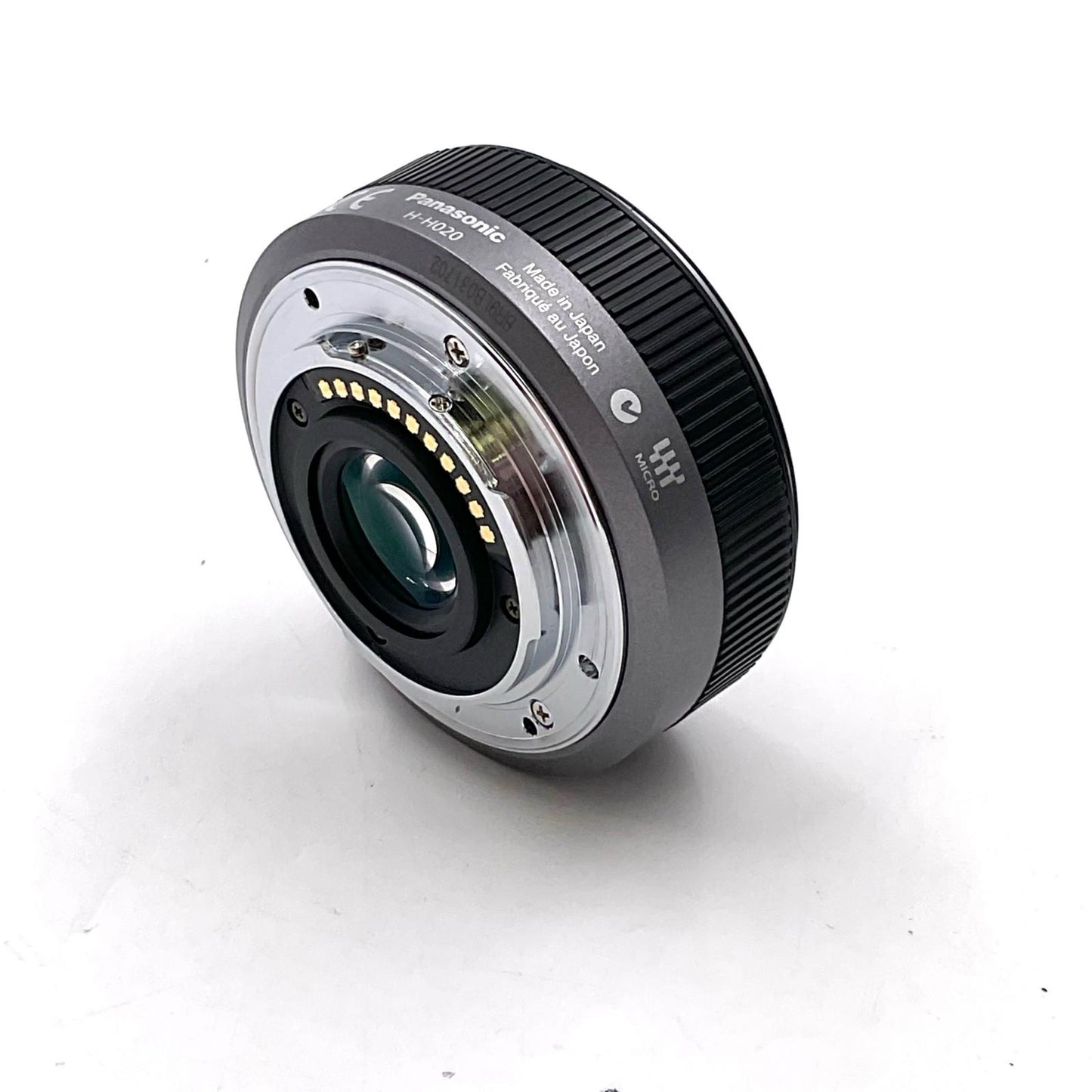 【全額返金保証】【最速発送】Panasonic LUMIX G 20mm/F1.7 ASPH. H-H020 動作確認済