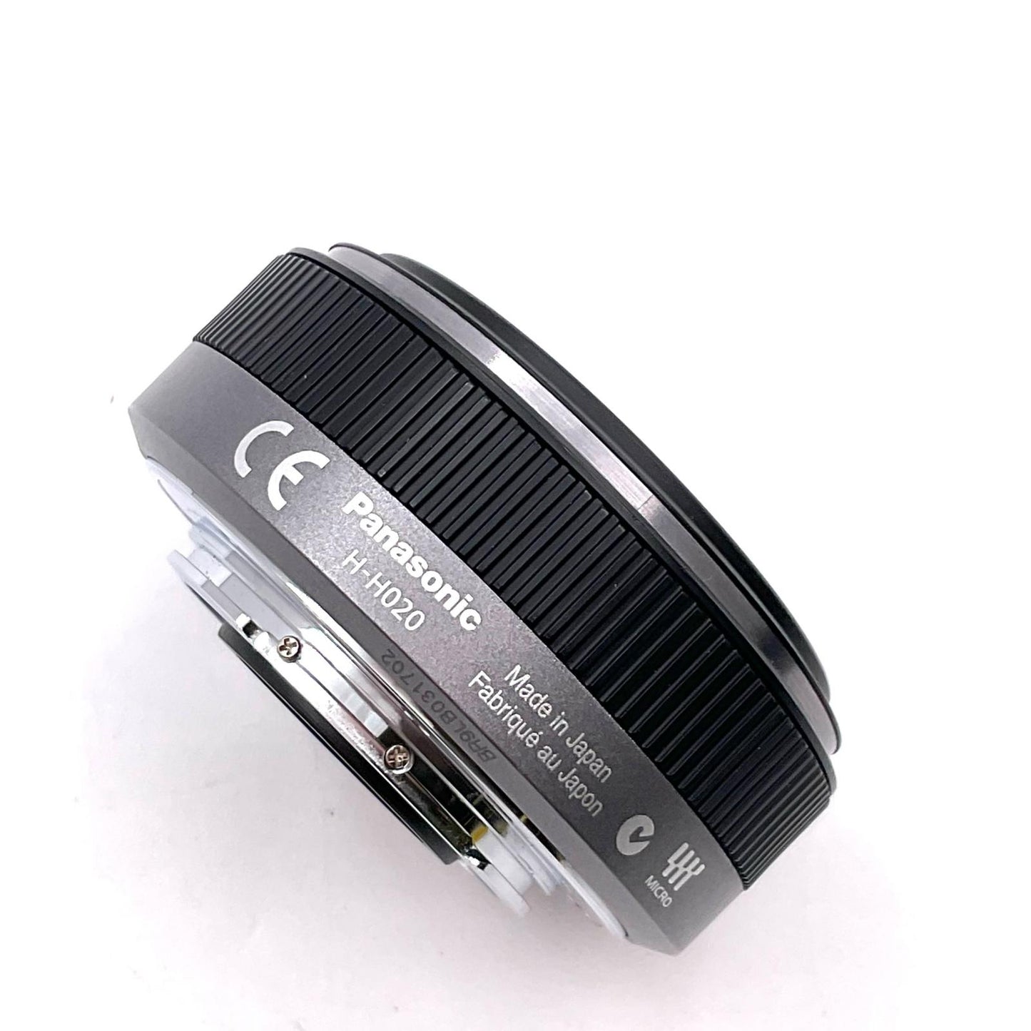 【全額返金保証】【最速発送】Panasonic LUMIX G 20mm/F1.7 ASPH. H-H020 動作確認済