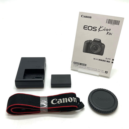 【全額返金保証】【最速発送】Canon デジタル一眼 EOS Kiss X9i ボディ ブラック 美品 動作確認済