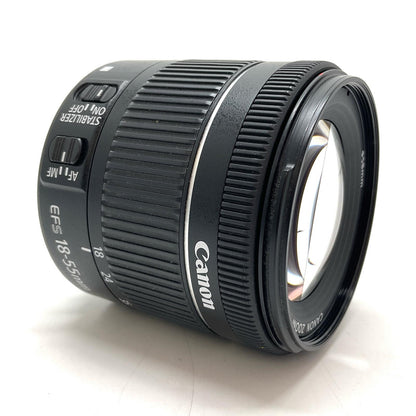 【全額返金保証】【最速発送】Canon EF-S18-55mm F4-5.6 IS STM 動作確認済