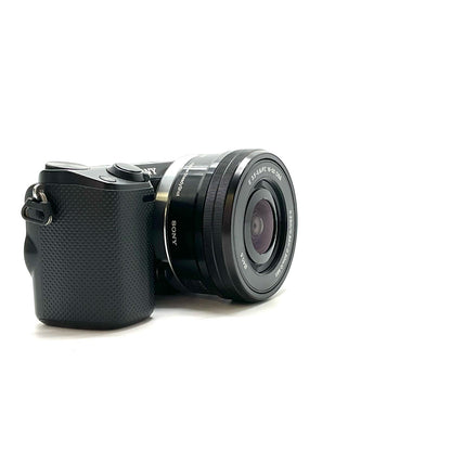 【全額返金保証】【最速発送】Sony デジタル一眼 α NEX-5RL パワーズームレンズキット ブラック 動作確認済