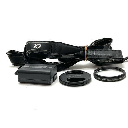 【全額返金保証】【最速発送】Sony デジタル一眼 α NEX-5RL パワーズームレンズキット ブラック 動作確認済