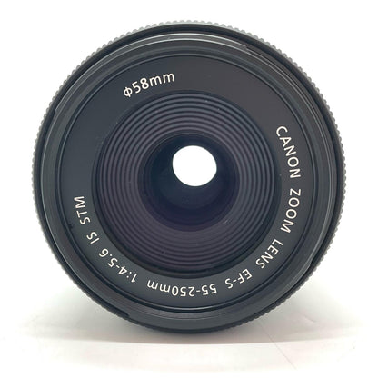 【全額返金保証】【最速発送】Canon EF-S55-250mm F4-5.6 IS STM 動作確認済