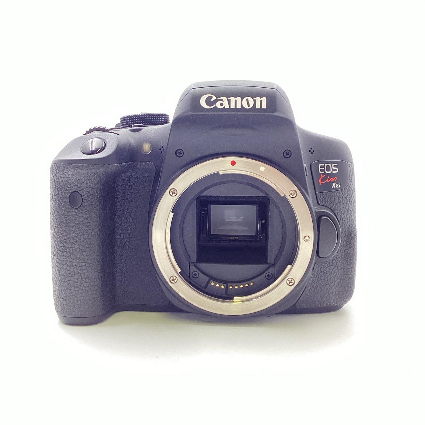 【全額返金保証】【最速発送】Canon デジタル一眼 EOS Kiss X8i ボディ ブラック 動作確認済