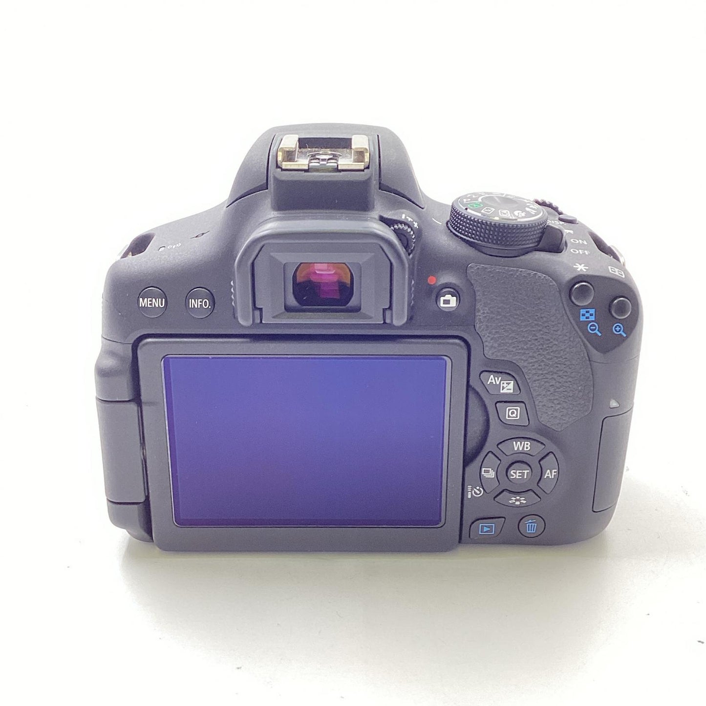 【全額返金保証】【最速発送】Canon デジタル一眼 EOS Kiss X8i ボディ ブラック 動作確認済