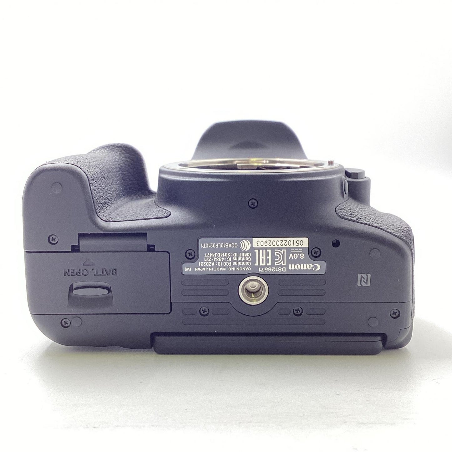 【全額返金保証】【最速発送】Canon デジタル一眼 EOS Kiss X8i ボディ ブラック 動作確認済