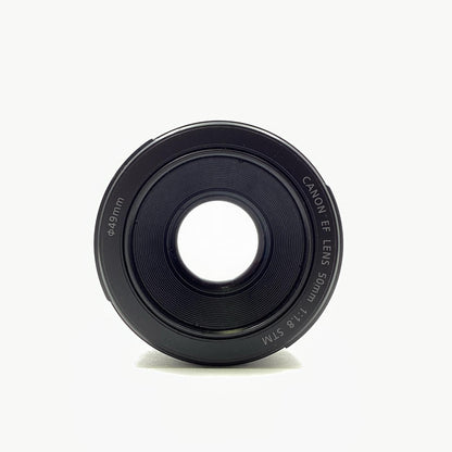 【全額返金保証】【最速発送】Canon EF50mm F1.8 STM 美品 動作確認済