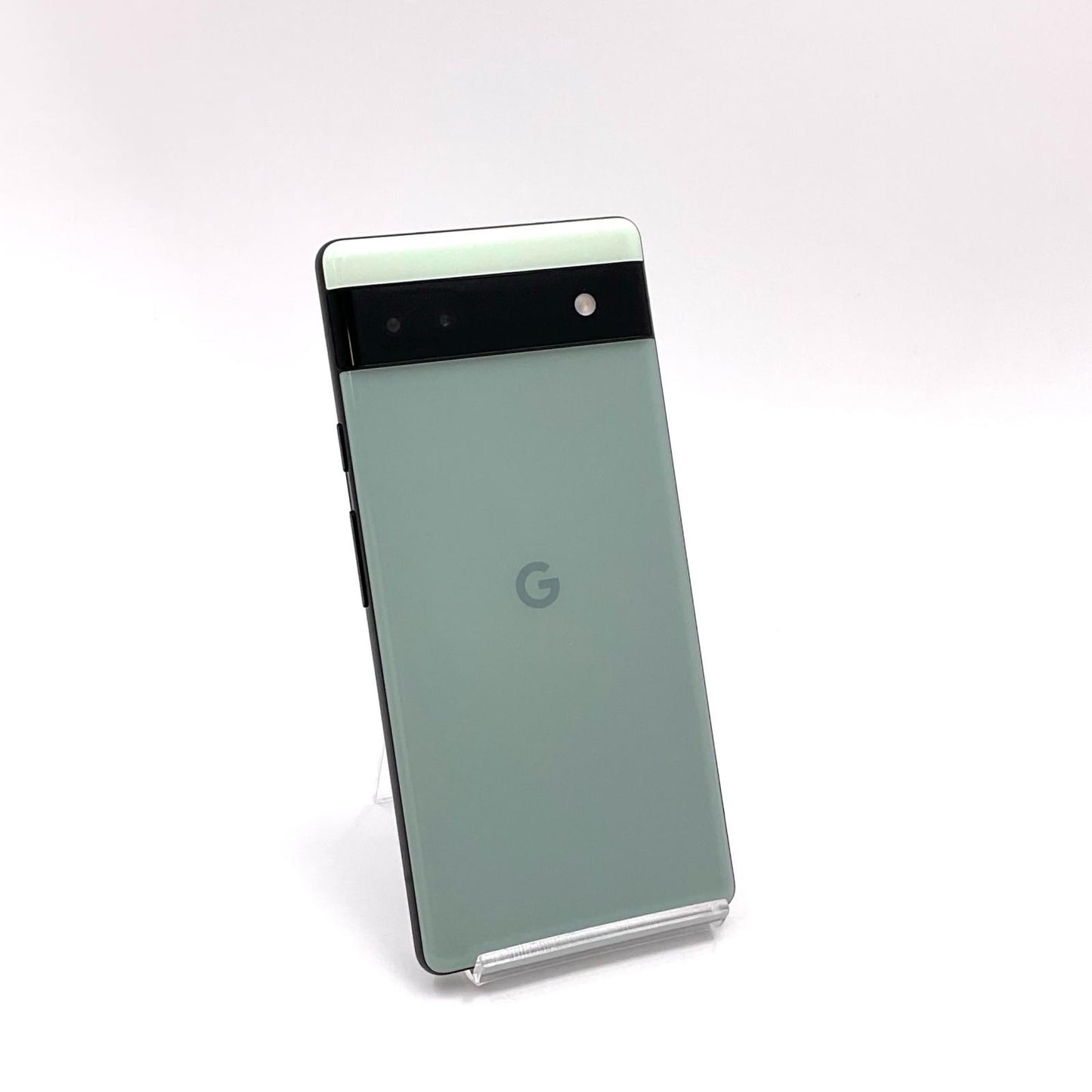 【全額返金保証】【最速発送】Google Pixel 6a 128GB セージ au SIMフリー GB17L 白ロム 動作確認済
