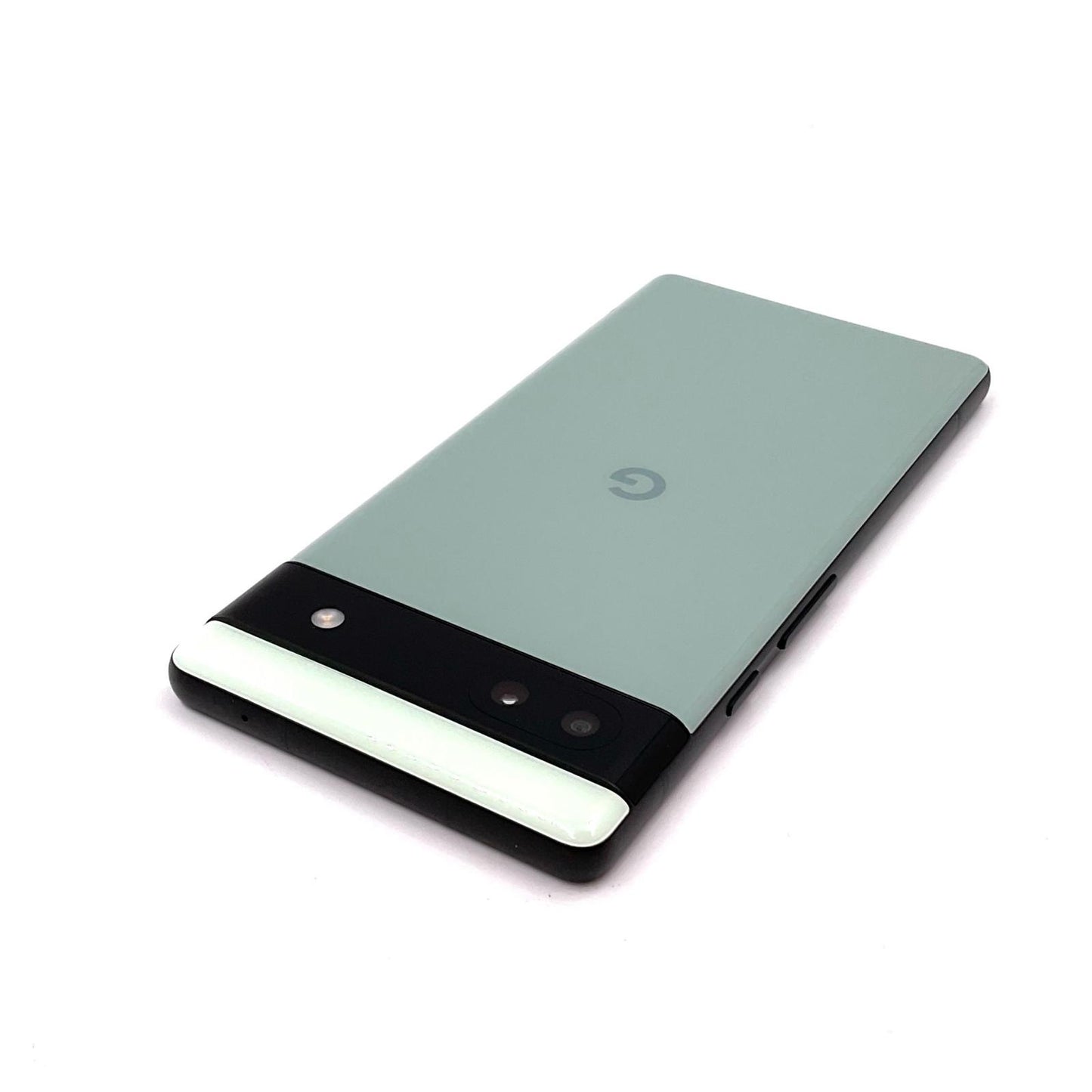 【全額返金保証】【最速発送】Google Pixel 6a 128GB セージ au SIMフリー GB17L 白ロム 動作確認済