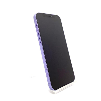 【全額返金保証】【最速発送】Apple iPhone iPhone 12 256GB パープル Softbank SIMフリー 白ロム 動作確認済 84%