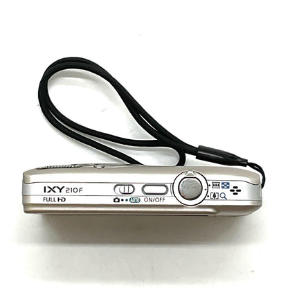 【全額返金保証】【最速発送】Canon コンパクトデジタルカメラ IXY 210F [シルバー] 動作確認済