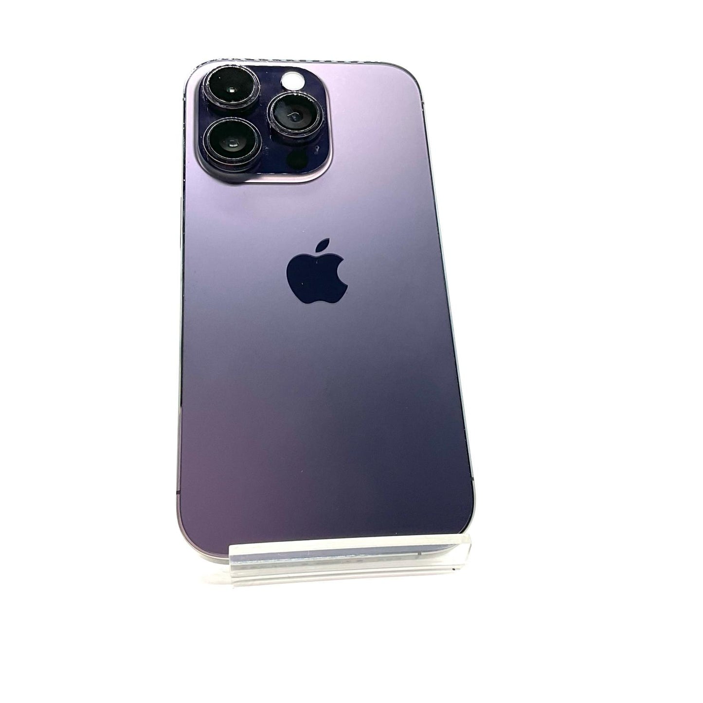 【全額返金保証】【最速発送】Apple iPhone iPhone 14 Pro 128GB ディープパープル Softbank SIMフリー 白ロム 美品 動作確認済 85%