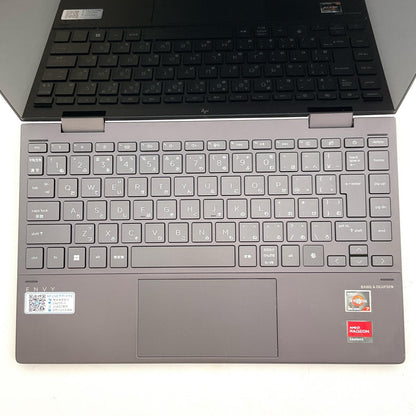 【全額返金保証】【最速発送】HP Envy X360 13-ay1052AU AMD Ryzen 7 5800U 16GB M.2 SSD 1TB 84% 動作確認済