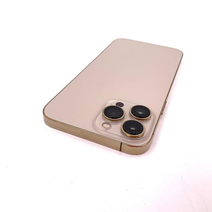 【全額返金保証】【最速発送】Apple iPhone iPhone 13 Pro Max 128GB ゴールド au 白ロム 動作確認済 88%