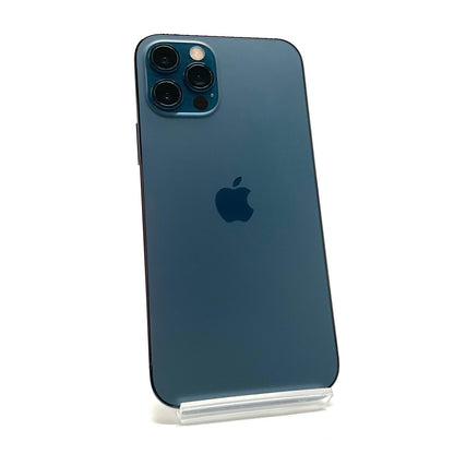 【全額返金保証】【最速発送】Apple iPhone iPhone 12 Pro 512GB パシフィックブルー Softbank SIMフリー 白ロム 動作確認済 77%