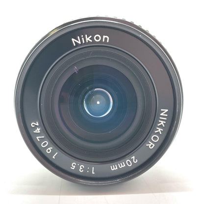 【全額返金保証】【最速発送】Nikon Ai Nikkor 20mm F3.5 動作確認済